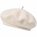 Elegante Berretto Basco Beige