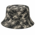 Cappello a Secchiello Mimetico Digitale Grigio/Nero